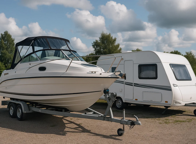 Stellplätze für Boote, Camper & Co.